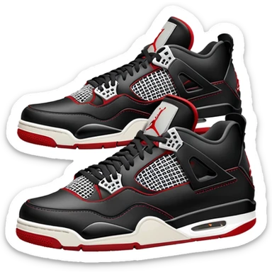 jordan 4’s sticker