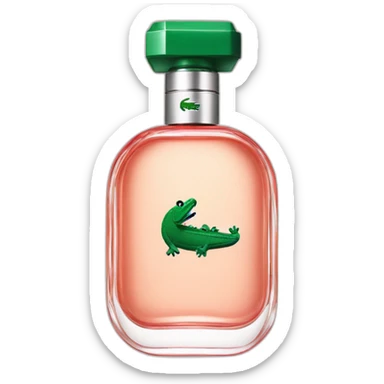 lacoste perfum sticker