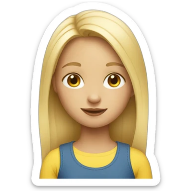 Swedish girl sticker