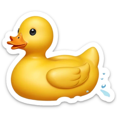 Rubber Duckie sticker