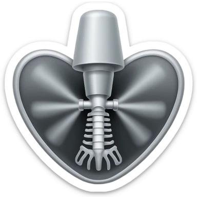 Cone beam xray sticker