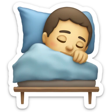 A person who sleeps heavily on right angle side almost  sticker