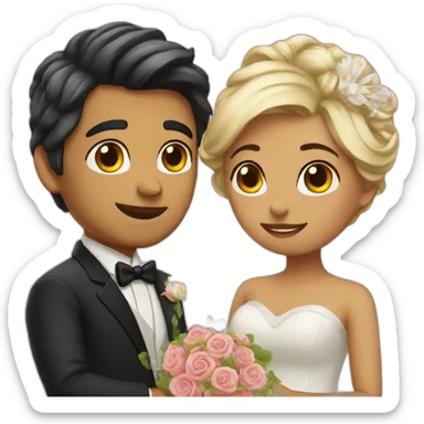 Novios sticker