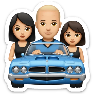 fast and furious movie emojis sticker