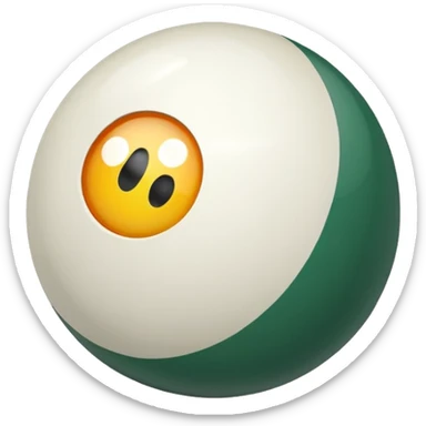 billiard ball  sticker