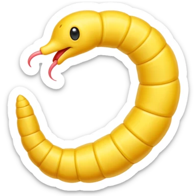 Sarı kurdule sticker