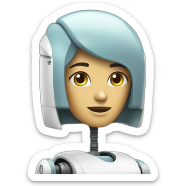 nikki haley robot sticker
