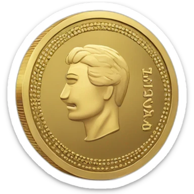 Coin sticker
