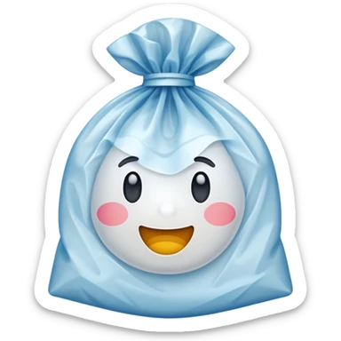 a plasticbag sticker