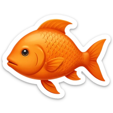 Petit poisson rouge sticker