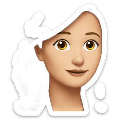 Emanuelle Macron fait un câlin à Marine Le Pen sticker