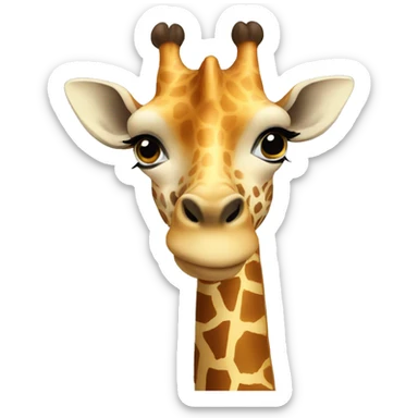 giraffe sticker