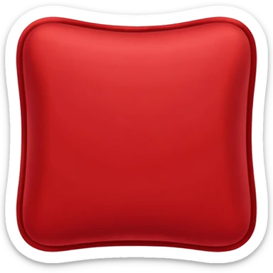 red or burgundy sticker