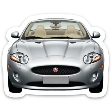 A 2007 jaguar xk sticker