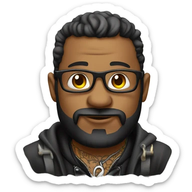 Tattoo artist sticker