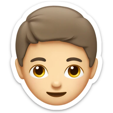 Head massage  sticker