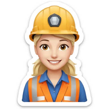 30-year-old female logistics center manager sticker