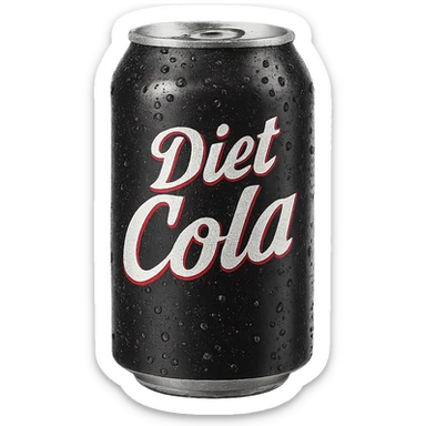 diet cola sticker