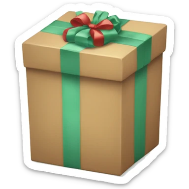 caja de regalo méxico sticker