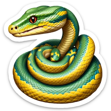 python language sticker