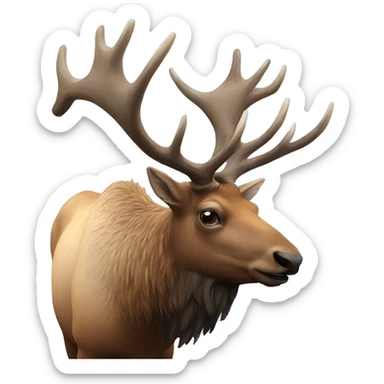 Elk sticker