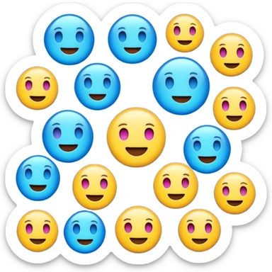 Emojis q salga verificado azul de tik Tok sticker