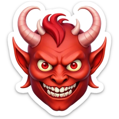 Devil sticker