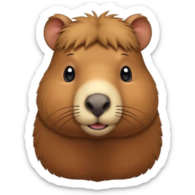 Cute Capybara sticker