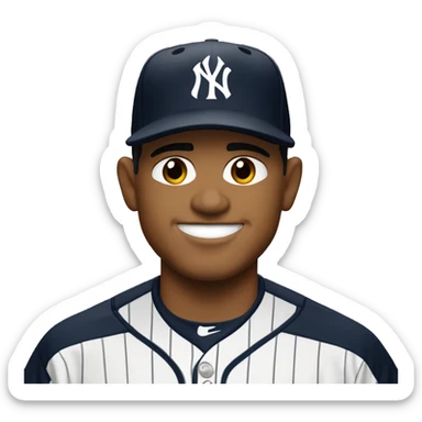 Juan soto en los yankees sticker
