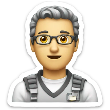 computer analytics sticker