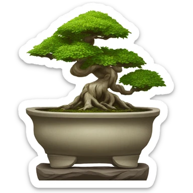 godness bonsai sticker