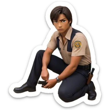 Cashier/manager at gas station shoots unarmed robber with pistol after failed robbery attempt, robber dies on the spot sticker