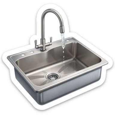 throw the kitchen sink out a window sticker