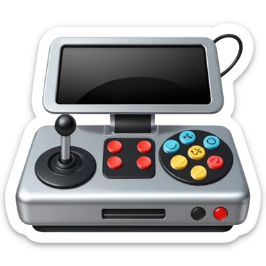 gaming machine classic sticker