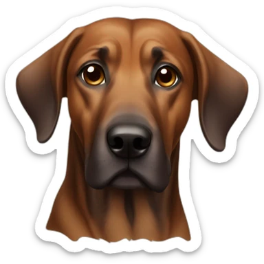 bavarian mountain hound sticker