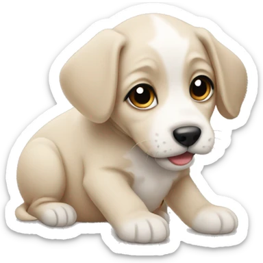 puppy sticker