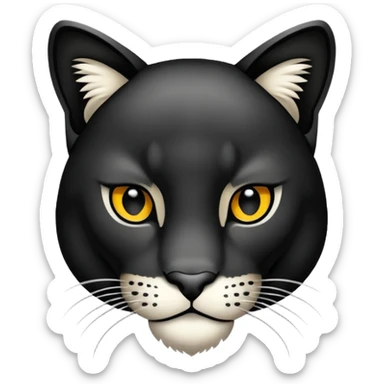 Logo de la marca puma sticker