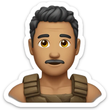 bara men distant sticker