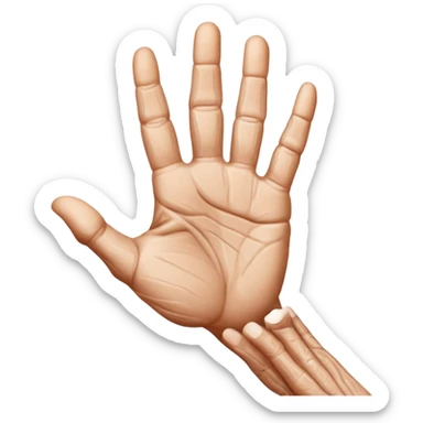 sign language for "a" to "z" sticker