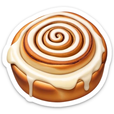 Cinnamon roll sticker