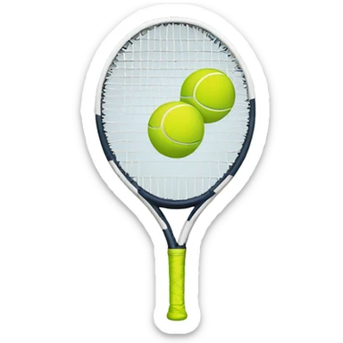 Tennis sticker
