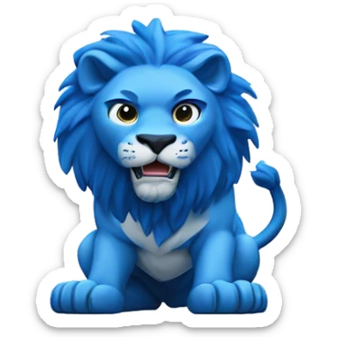 Detroit lions sticker