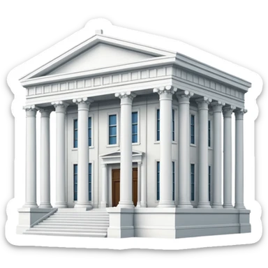 court building sticker