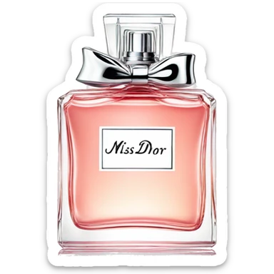 Miss dior perfume sticker