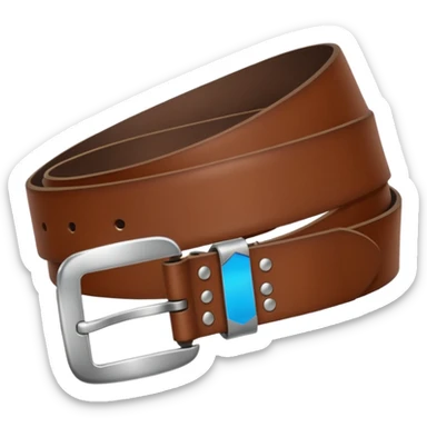 hanging belt sticker