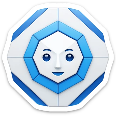 Some gen ai chat gpt logo sticker