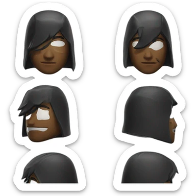 Chevalier noir fortnite sticker