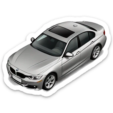 Nardo grey bmw 320 i  sticker