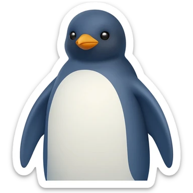 ağlayan penguen sticker