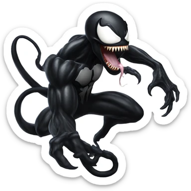 Venom the symbiote  sticker